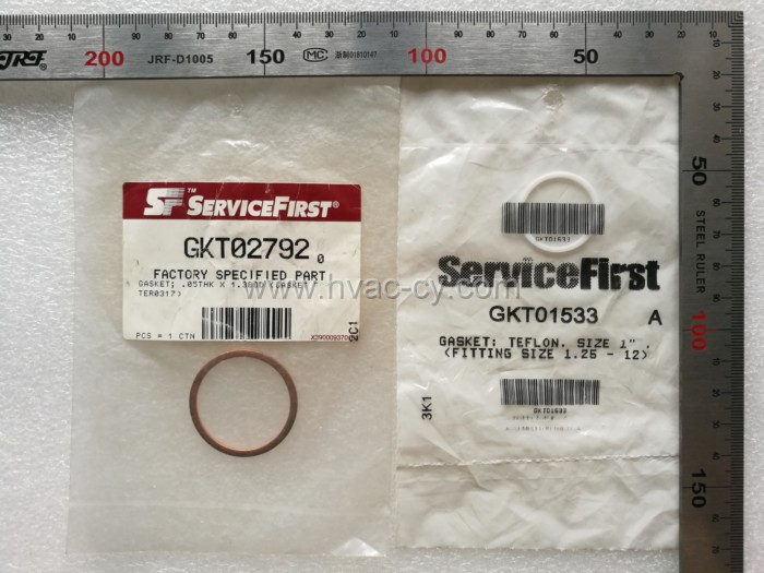 GKT02792 GKT01533 gasket for Trane air conditioner repair parts