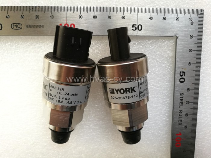 York Pressure Sensor 025-28678-112 Transducer